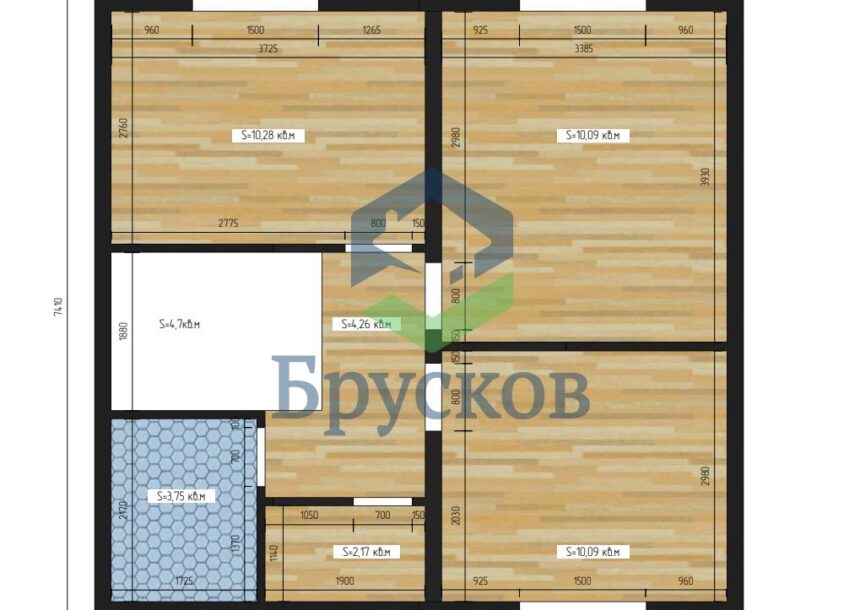 деревянный конструктор дом