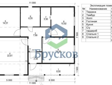 заказать дом из бруса